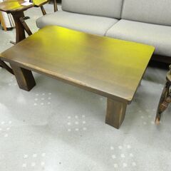 柏木工 センターテーブル オーク材 ローテーブル 展示品 KASHIWA/柏木工 座卓 センターローテーブル オーク無垢集成材13