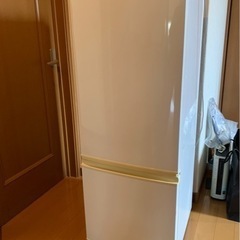 【無料、中古】冷蔵庫　1〜2人用