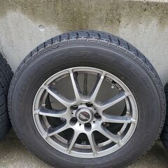 215/65/R16　スタッドレスタイヤ・ホイル4本セット　ヴェルファイア・アルファード