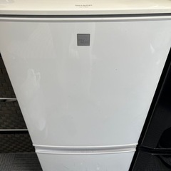 冷蔵庫 SHARP SJ-14E3 ホワイト 2016年製 