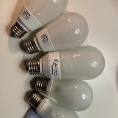 蛍光灯型電球灯　(5個セット)