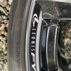 18インチ　レオニスホイール4本セット　50キロ圏内なら無料配送致します。