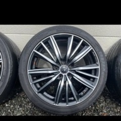 18インチ　レオニスホイール4本セット　50キロ圏内なら無料配送致します。