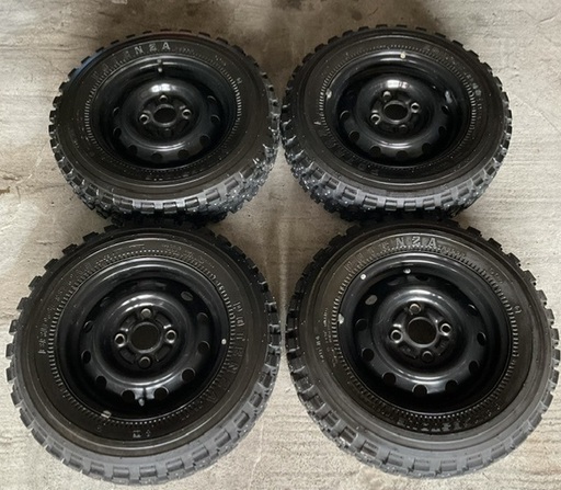 ☆希少☆ フルピンスパイクPOTENZA RE39R 145SR12 4本 (toy_box  