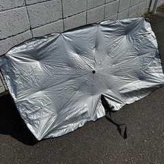 サンシェード折りたたみ傘仕様差し上げます。