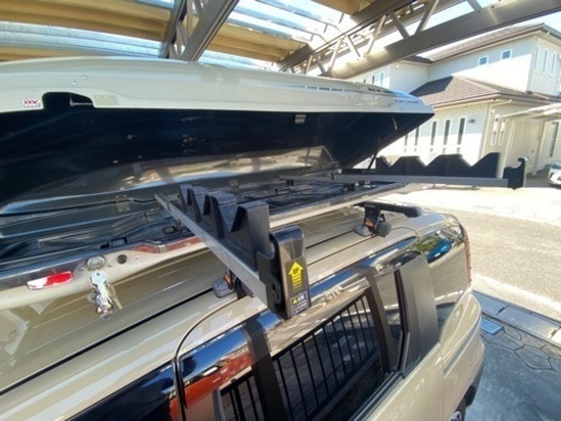 INNO ルーフボックススライドクルーザーBR550 (ゆう) 末野原のキャリア  