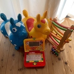 【お譲り先決定】おもちゃセット　乗用玩具　ロディ　アンパンマンパソコン