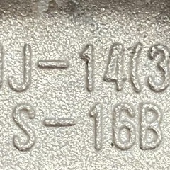 ★希少★ ブラックレーシング風ホイール（6J-14 4H100 +38）　ワタナベ風　エイトスポーク風