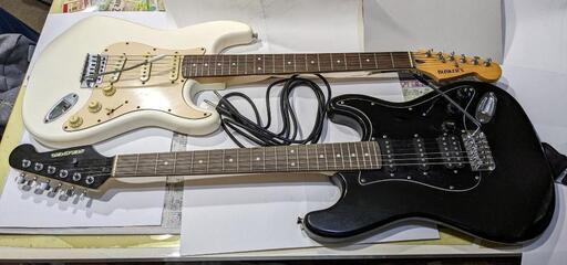 ギター、2台