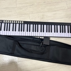 【美品】電子ピアノ 88鍵盤 充電式 TOMOI