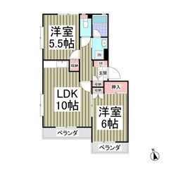 💙💙敷礼０😍《2LDK》成田市🐻嬉しい追い炊き機能付き！インター...