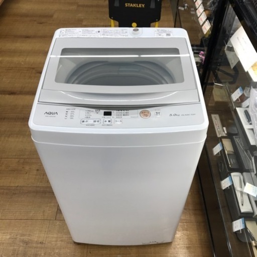AQUA 洗濯機 5.0kg 2021年製