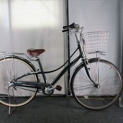 Ｄ107　★限定特価　整備済み★ブリヂストン　ロココ　グリーン★ 中古自転車 【27インチ】