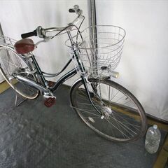 Ｄ107　★限定特価　整備済み★ブリヂストン　ロココ　グリーン★ 中古自転車 【27インチ】