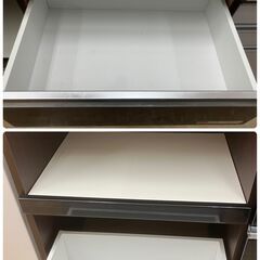 2面レンジボード キッチンボード スチーム対応 No.317○ ※現金 