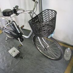 D110 ☆整備済み 中古電動自転車 Panasonic リチウムVIVI EX☆【24