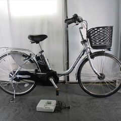 D110 ☆整備済み 中古電動自転車 Panasonic リチウムVIVI EX☆【24 
