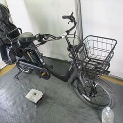 Ｄ111　★整備済み　中古電動自転車　Panasonic　ギュットアニーズ　3人乗り対応車★【20インチ　8.9Ahバッテリー新品】 D111 ☆整備済み 中古電動自転車 Panasonic ギュットアニーズ 3人乗り