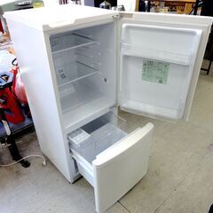 送料込み★パナソニック☆2ドア冷蔵庫☆138L☆ホワイト/白/マット☆ 冷蔵庫 パーソナルタイプ マットバニラホワイト NR-B14FW-W [138L /2