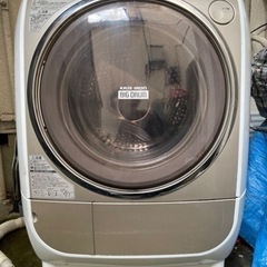日立 ドラム式洗濯乾燥機【ジャンク】パールホワイト BD-V32...
