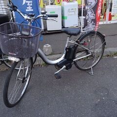 売約済み！【恵庭】ヤマハ電動アシスト付き自転車　バッテリー2個付...