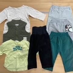 （取引予定者決定）80cm 子供服まとめ売り7点　追加2点