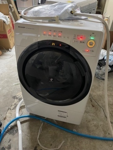 ドラム式洗濯機　es-s7g 2022年製　配達