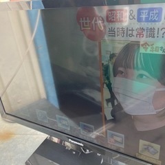 パナソニック　24型液晶テレビ　2テラ外付けハードディスク録画セット