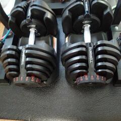 片方5kg〜40キロまで即調整可能！筋トレがストレス無く行えます！