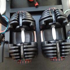 片方5kg〜40キロまで即調整可能！筋トレがストレス無く行えます！