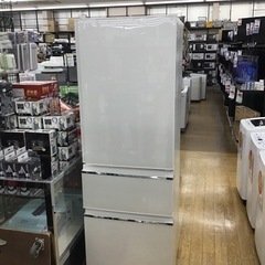 #K-6【ご来店頂ける方限定】MITUBISHIの3ドア冷凍冷蔵庫です