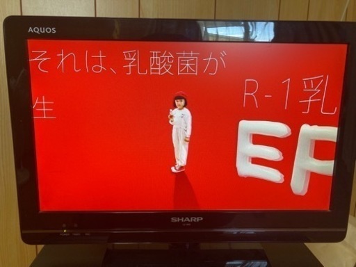 【取引完了】SHARP 19インチ液晶テレビ LC-19K5（リモコン故障中）