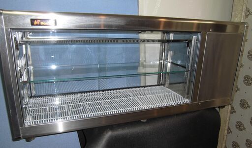 R059 ホシザキ Nestor 冷蔵ディスプレイケース、ショーケース業務用ネタケース ケーキ魚Used・良品