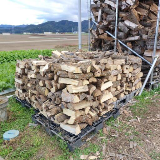 薪　ストーブ　乾燥薪　柿　100キロあたり7500円