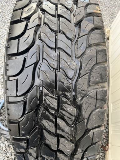 ホイール付き4本セット。破格。315.75.16 tjラングラーについてました  