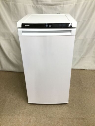 【北見市発】ハイアール Haier 電気冷凍庫 冷凍ストッカー JF-NU102A 2018年製 白 102L (E2116awraY)
