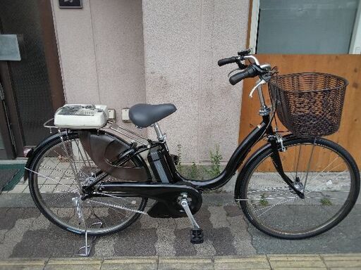 [YAMAHA] PAS Natura(パス ナチュレ)M 26吋 電動アシスト自転車 8.9Ahバッテリー+充電器+キー3本付き/ブラック