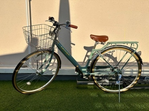 【受渡し予定あり】ルーバン （LEUVEN） 27インチ自転車・シマノ6段変速・LEDライト