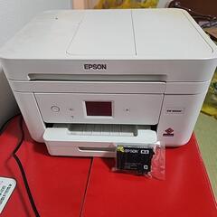 EPSON　ジャンクプリンター　新品インク黒付き　EW-M530F　