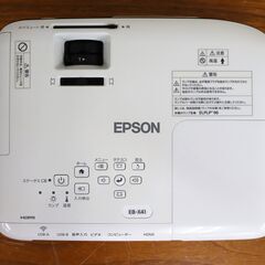 【ヤ取終了12/21】≪J1178ジ≫通電OK EPSON/エプソン LCD プロジェクター EB-X41 映像機器/小型機器 ビジネスプロジェクター オフィス用/ビジネス用 