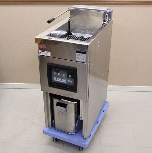マルゼン 電気1槽フライヤー MEF-13C 3相200V 12年製 W350×D600×H800 (J1313kkxwY)
