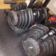 片方5kg〜40キロまで即調整可能！筋トレがストレス無く行えます！