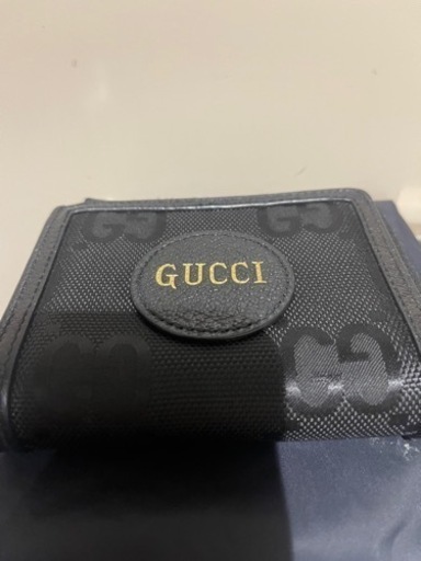 GUCCI grid L字ファスナ