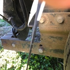 取り引き決定！スバルサンバー　トラック用ヒッチメインバー