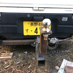 取り引き決定！スバルサンバー　トラック用ヒッチメインバー