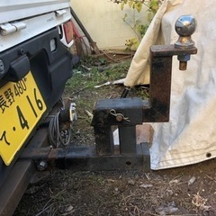 取り引き決定！スバルサンバー　トラック用ヒッチメインバー