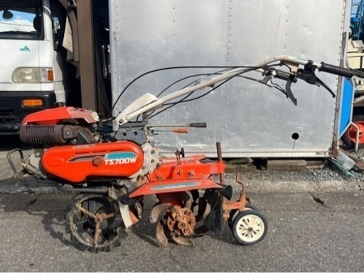 クボタ　TS700W 管理機　耕運機　土あげ　6.2馬力　正転逆転付き　2輪　　佐賀発　引取限定