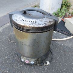 リンナイ　ガス炊飯器　電気保温可能　一升炊き　大型炊飯器