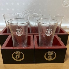 世界一統　日本酒グラス　5セット