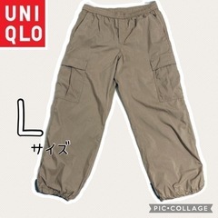 【UNIQLO】イージーカーゴパンツ　ズボン10分丈　　Lサイズ